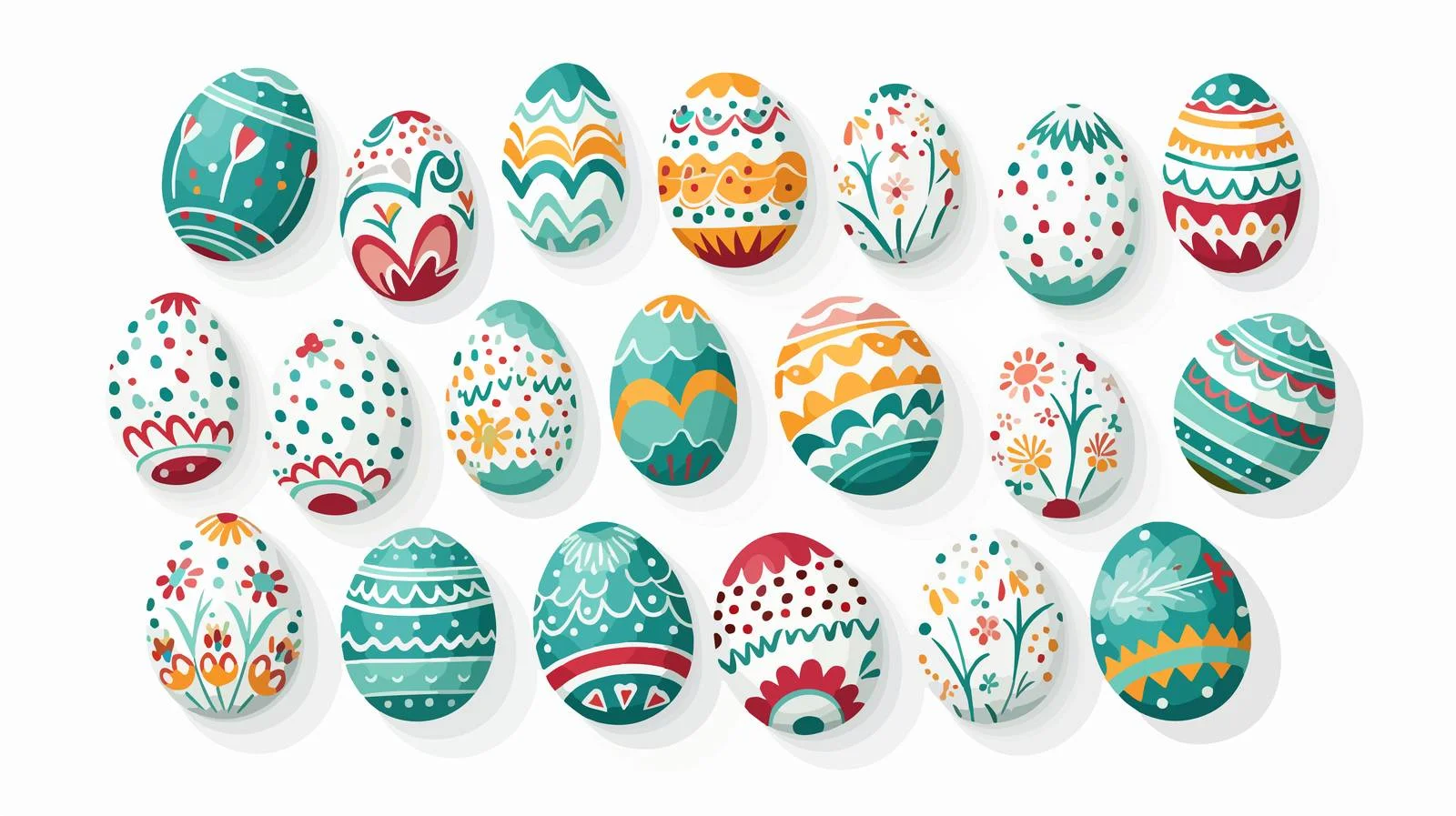 Traditional Eastern Greeting Card Illustration — free download from Dotvec