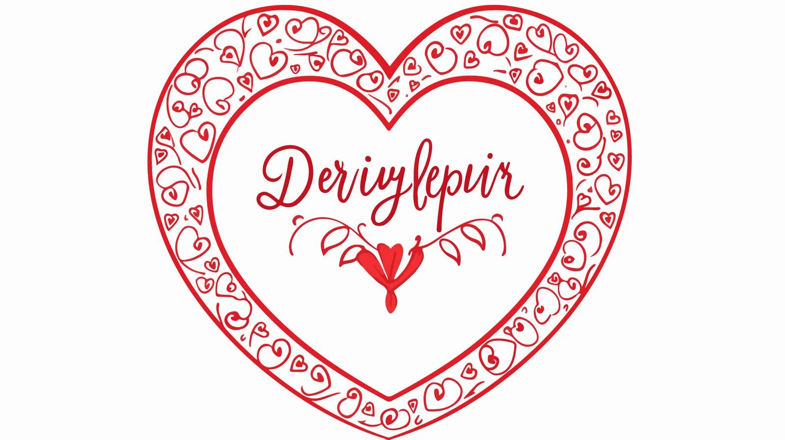 Illustration: Heart Circle Design — free download from Dotvec