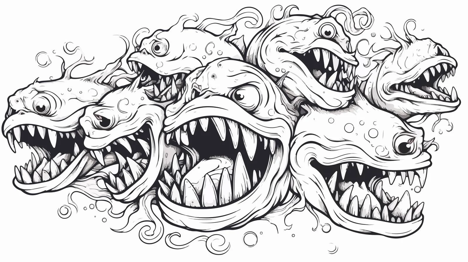 Hand-drawn Cartoon Character Outline Vector Illustration — free download from Dotvec