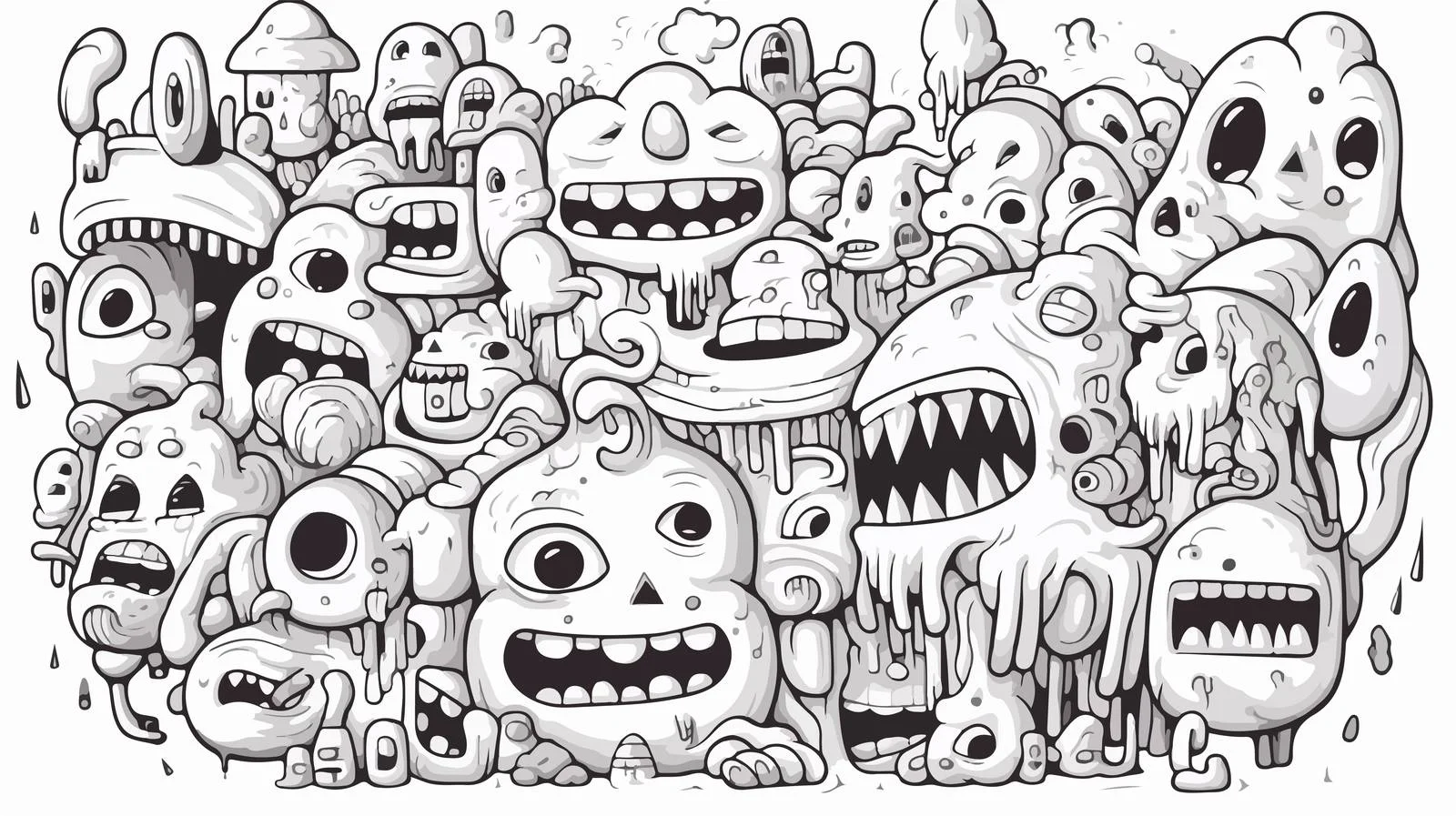 Cartoon Hand-Drawn Outline Vector Illustration — free download from Dotvec