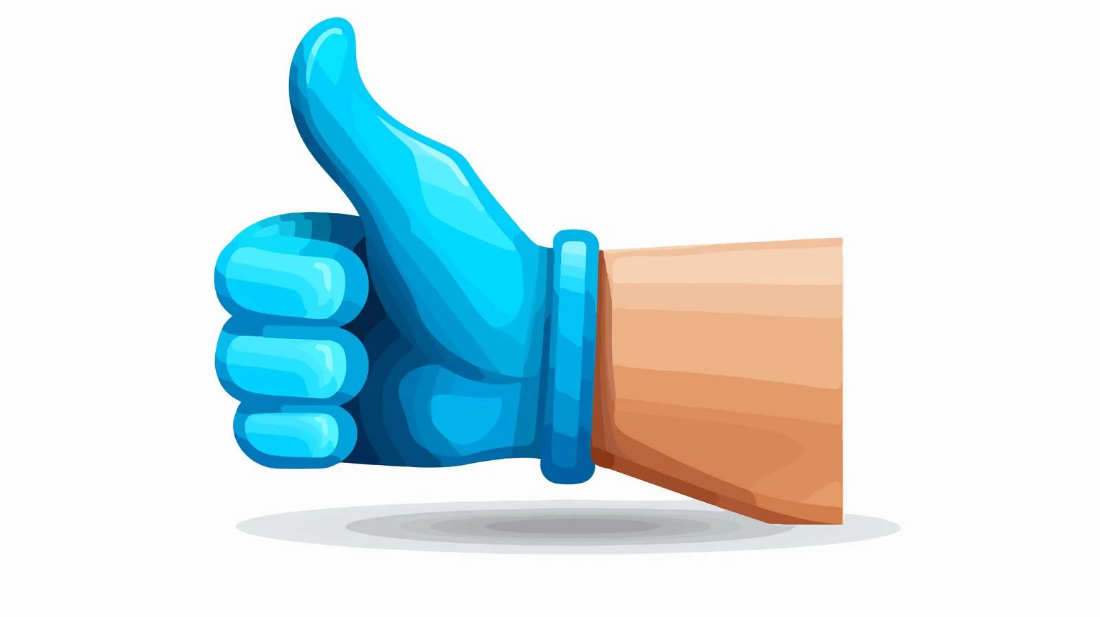 Interactive Cursor Icon with Blue Button — free download from Dotvec