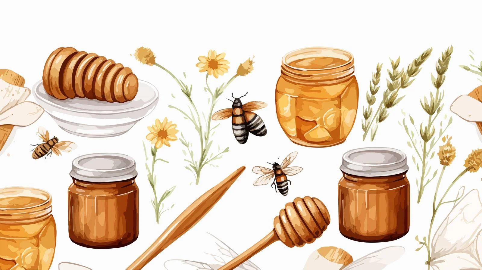 Organic hand-drawn seamless pattern with h — free download from Dotvec