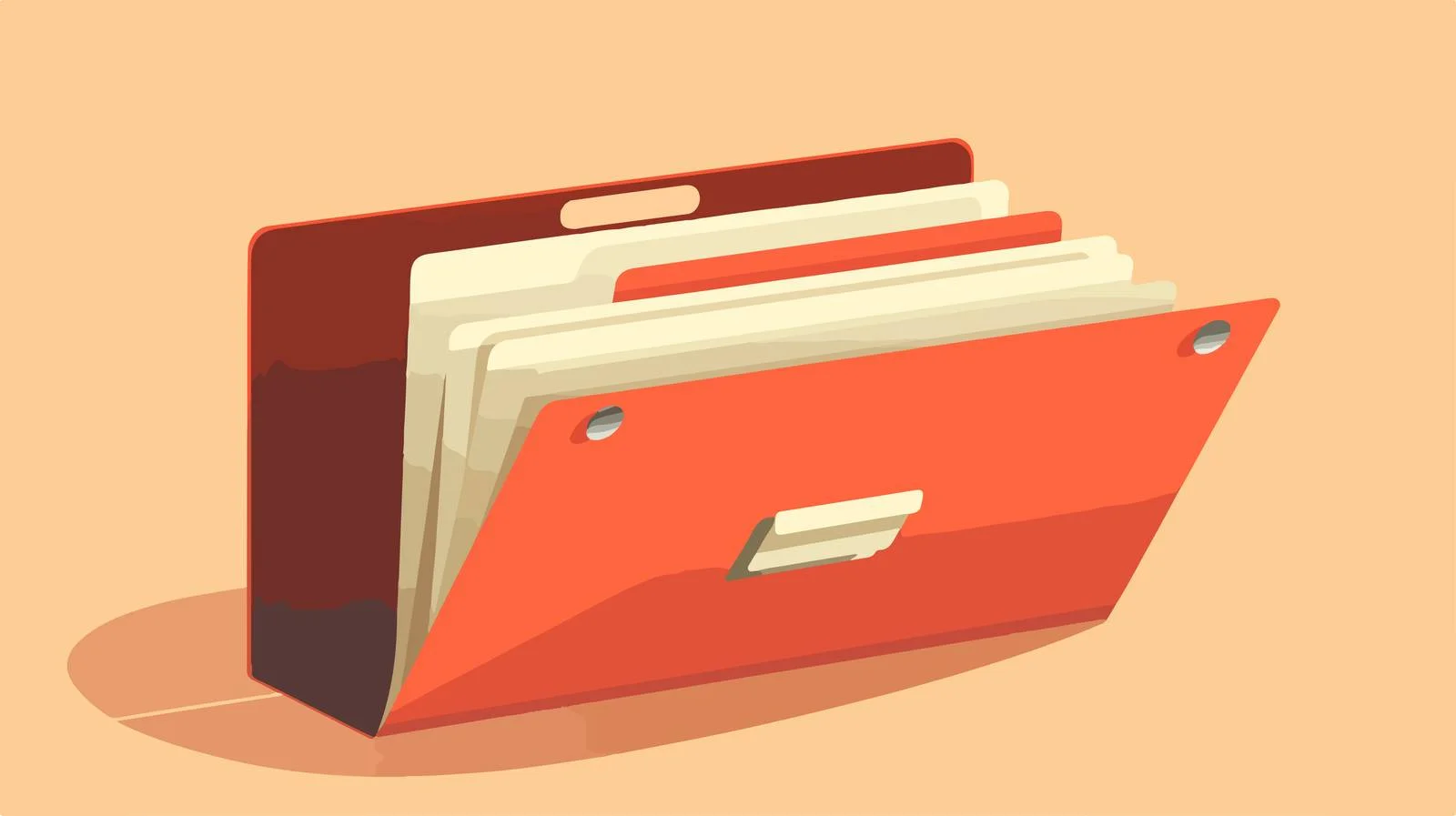 Interactive Hand Pointer Uncovering Computer Folder — free download from Dotvec