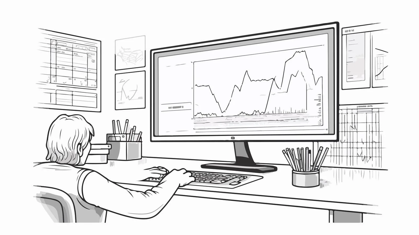 Interactive presentation with pointing hand gesture — free download from Dotvec