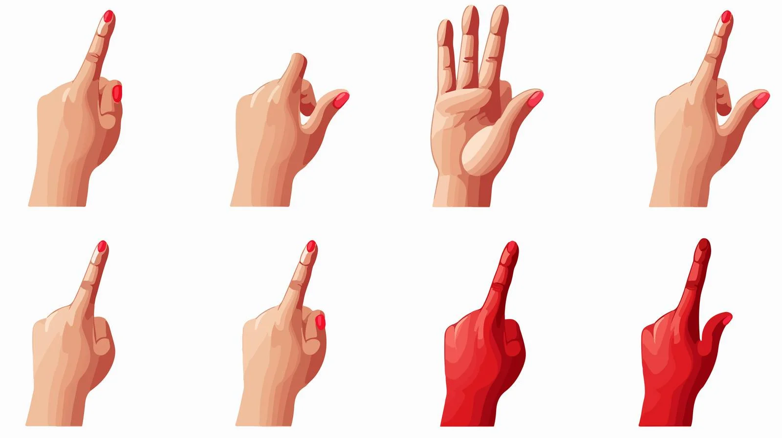 Hand Cursor for Pointing and Clicking — free download from Dotvec