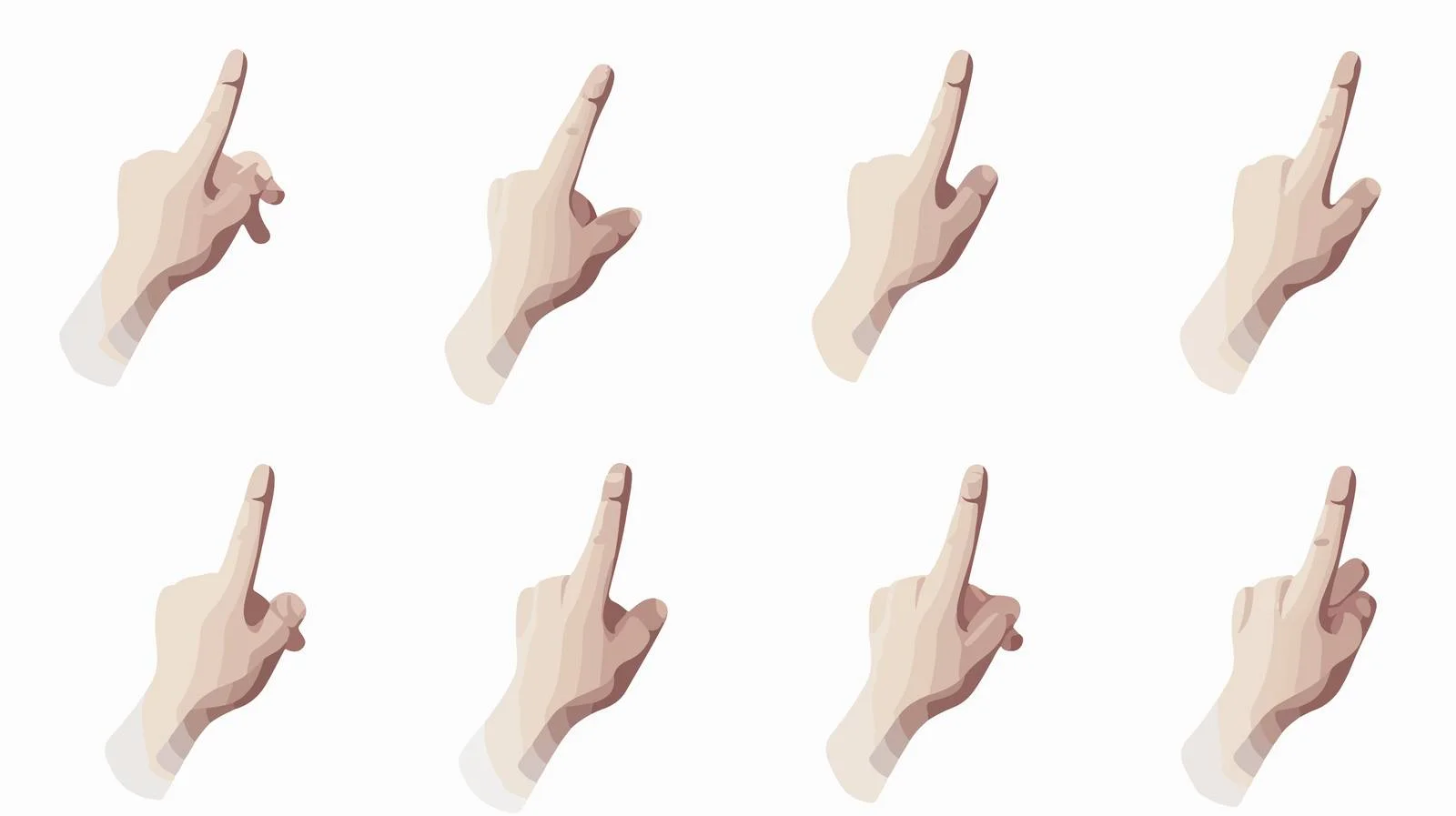 Interactive Hand Cursor Icon Set — free download from Dotvec