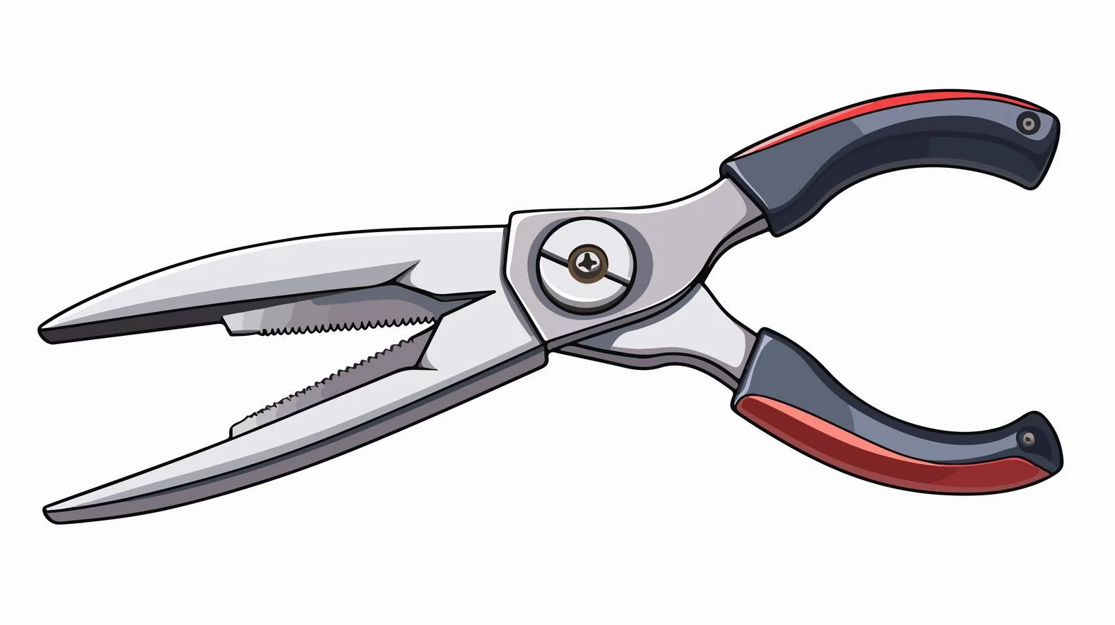 Steel Pliers for Pinching Workpiece — free download from Dotvec