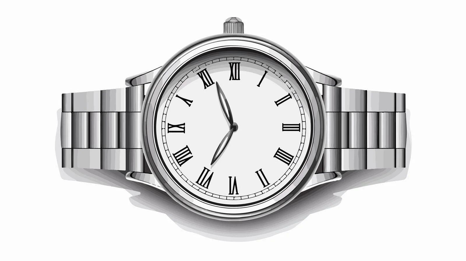 Timeless Classic Wristwatch Design in Retro Style — free download from Dotvec