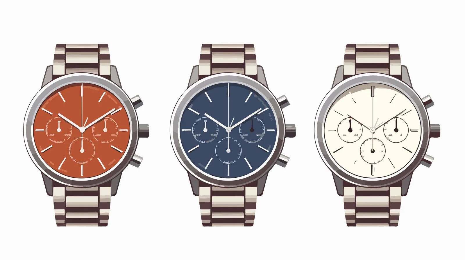 Elegant Wristwatches with Classic Analog Dial — free download from Dotvec