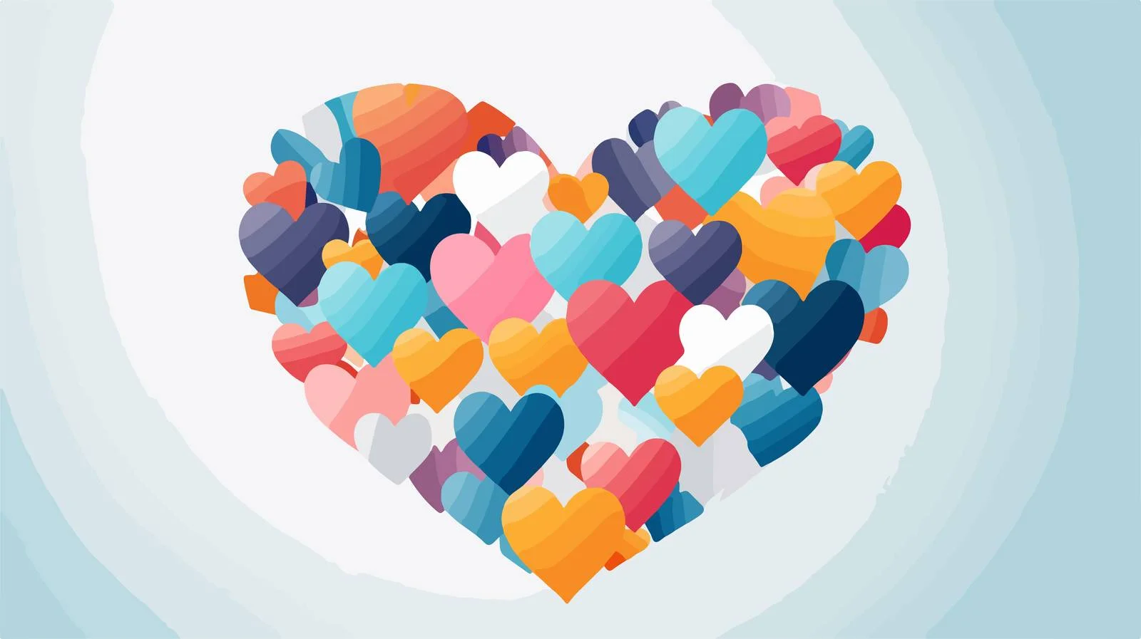 United Hands Forming Heart Shape Symbol — free download from Dotvec