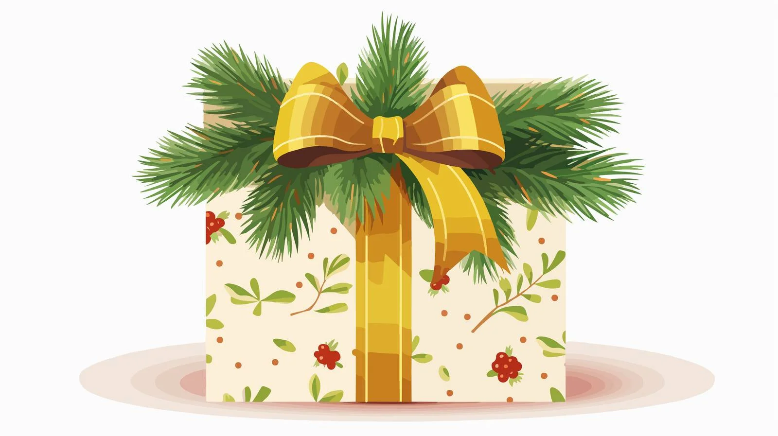Gifting Cheer: Festive Hand-Held Surprise — free download from Dotvec