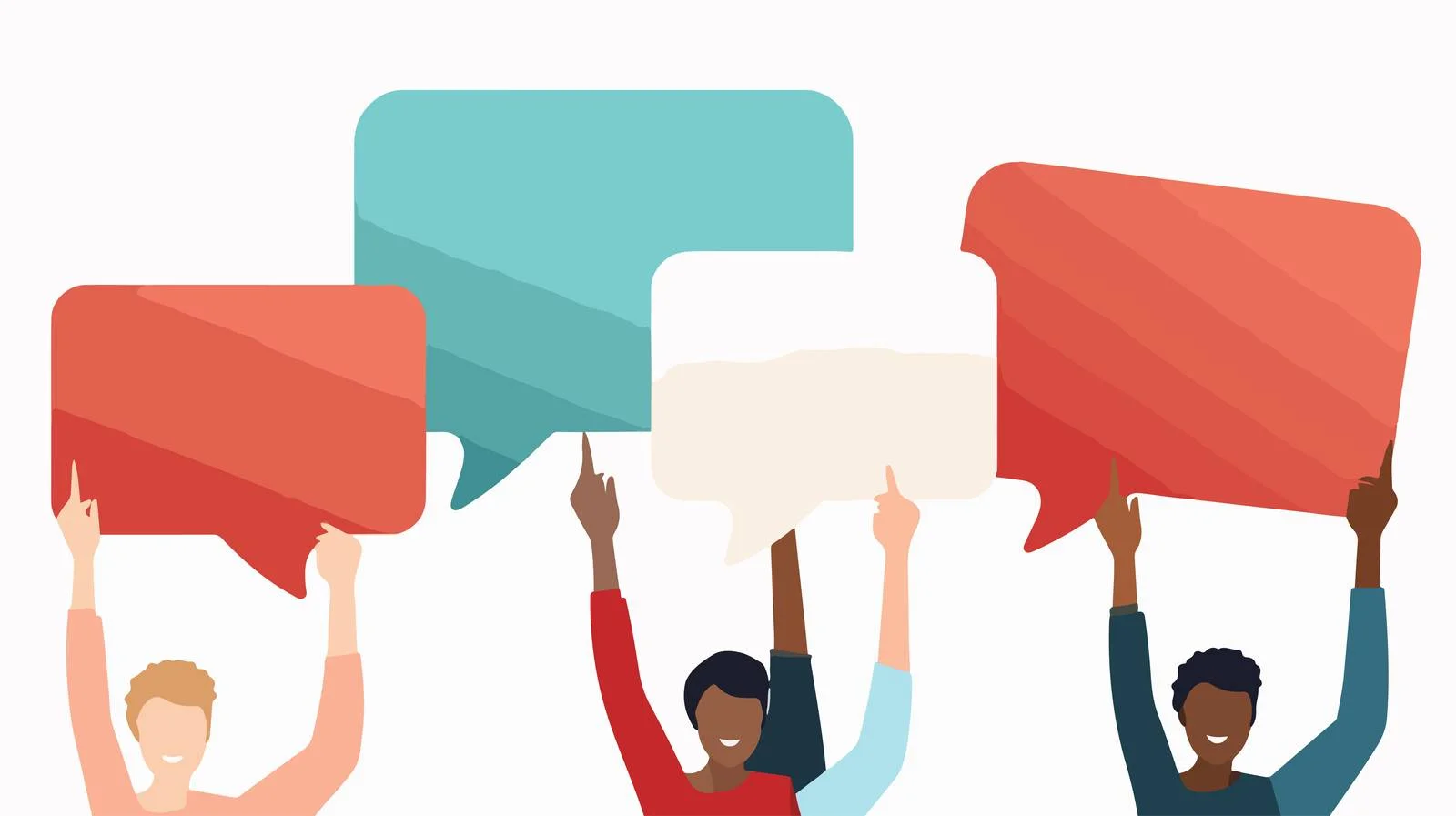 Collection of Blank Speech Bubble Holders — free download from Dotvec