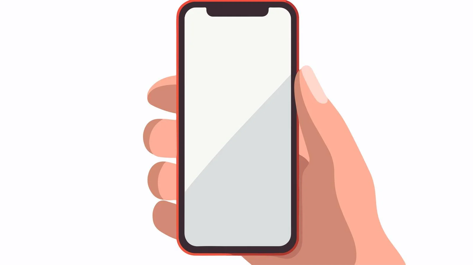 Modern connectivity: Smartphone in hands engaged — free download from Dotvec