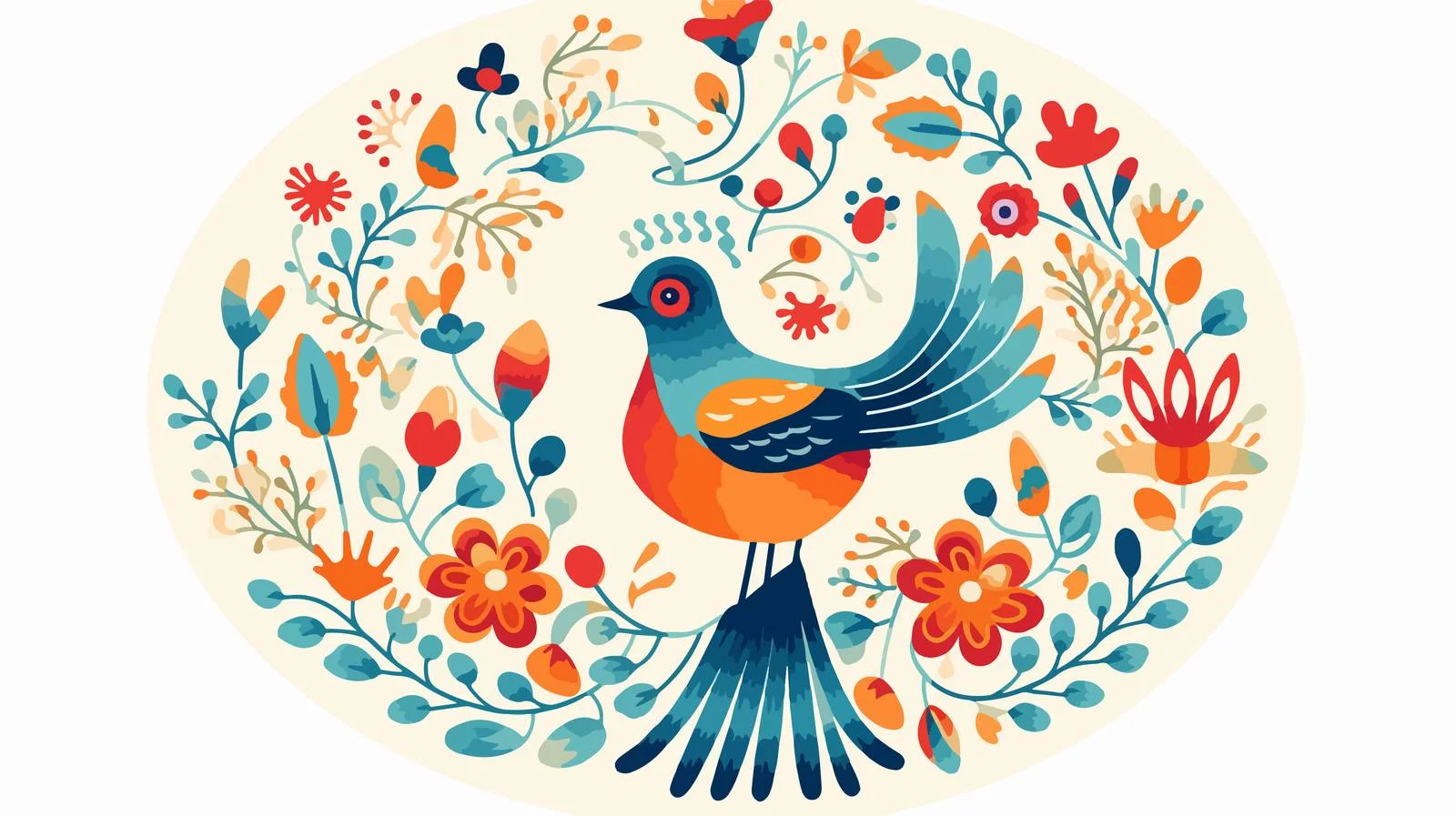 Artisan hands creating decorative embroidery design — free download from Dotvec