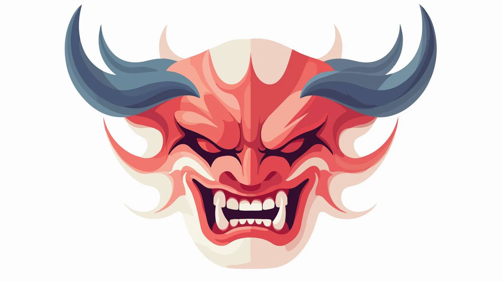 Traditional Hannya Devil Noh Mask Japan – free hannya image from Dotvec