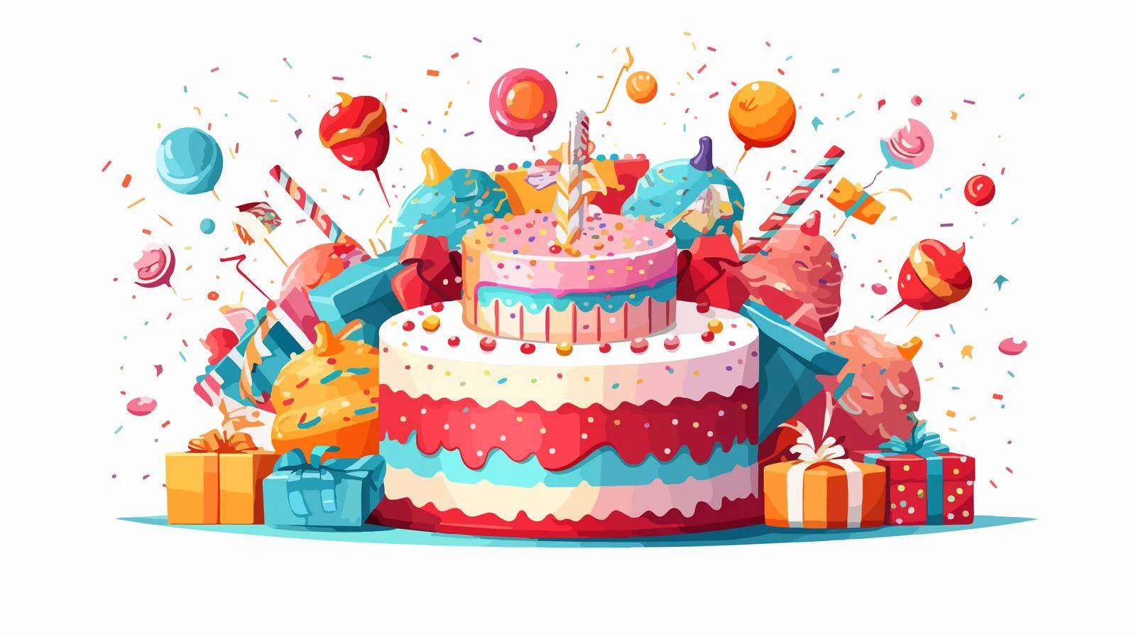 Birthday Celebration Essentials — free download from Dotvec