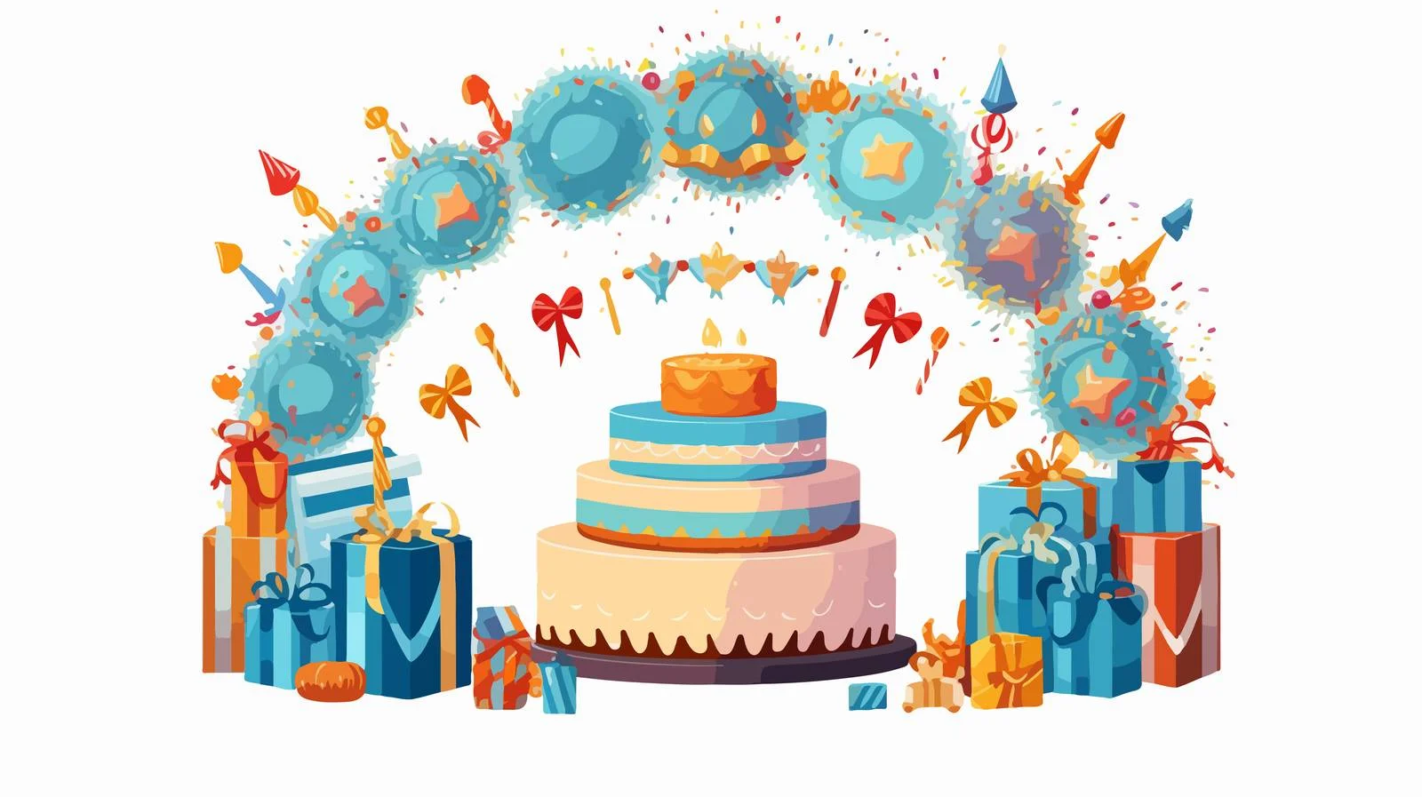 Birthday Celebration Essentials — free download from Dotvec