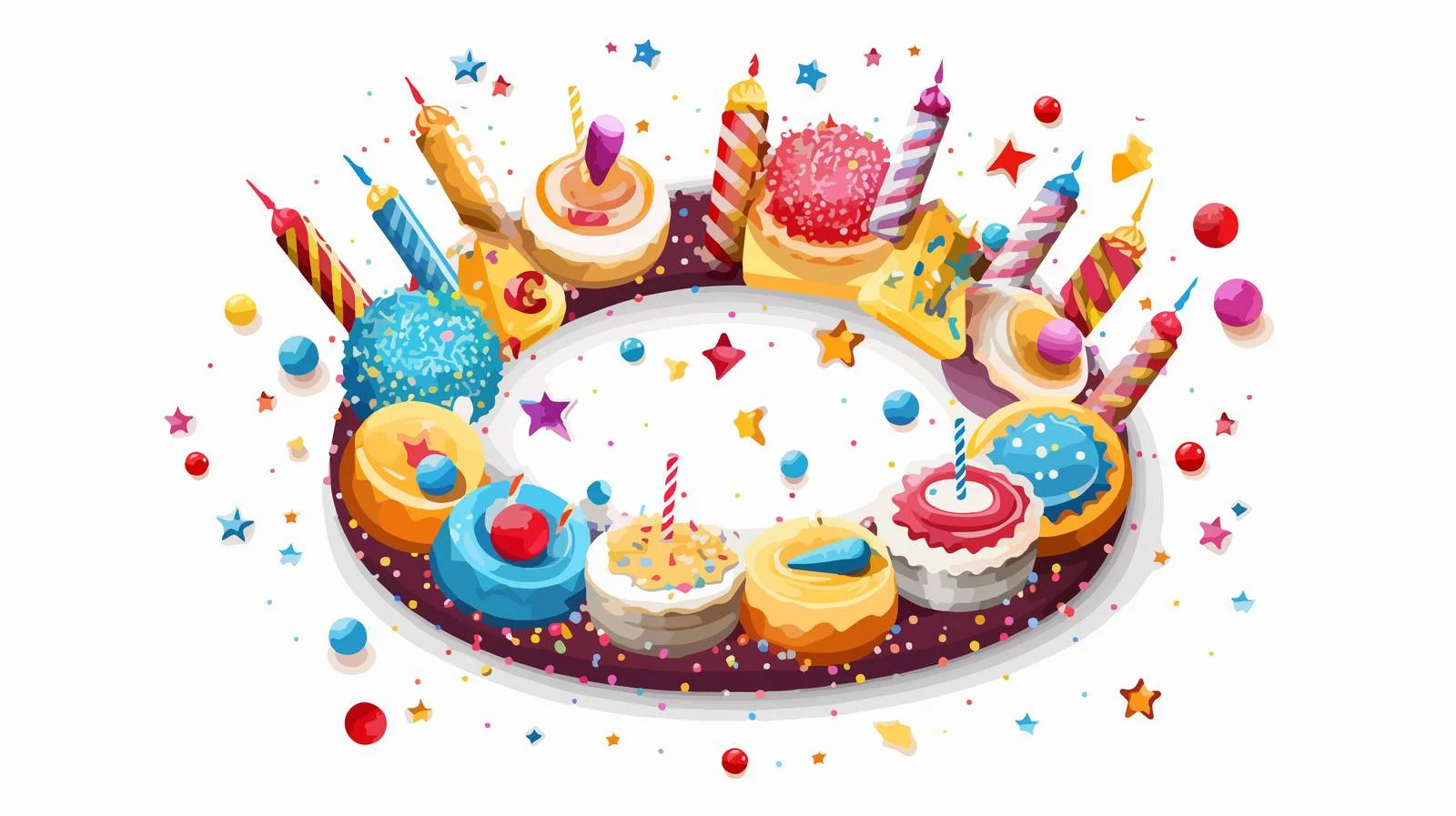 Birthday Celebration Essentials — free download from Dotvec