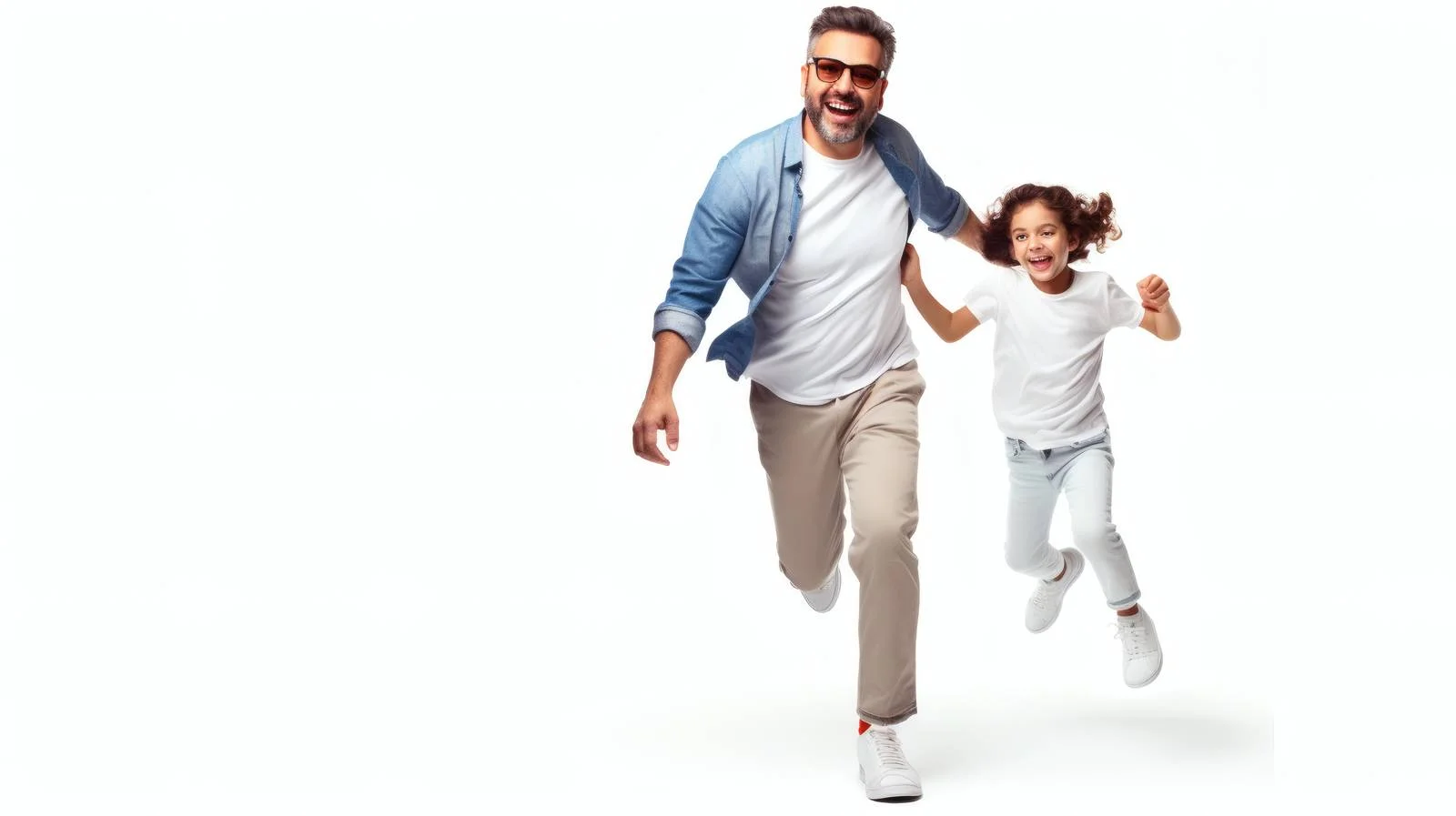 Father's Day Greeting Card White Background — free download from Dotvec