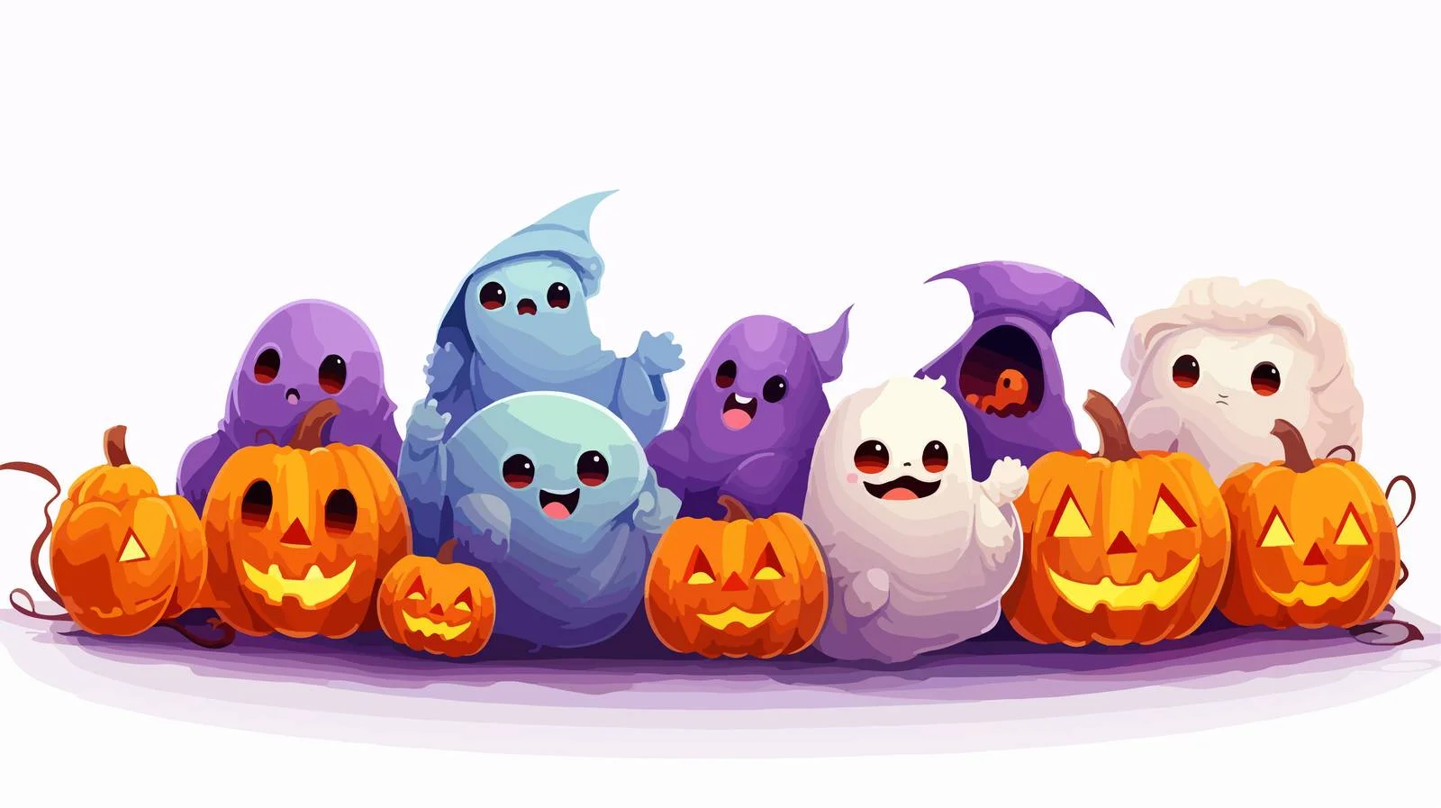 Ghoulish Halloween Night Party Banner Design — free download from Dotvec