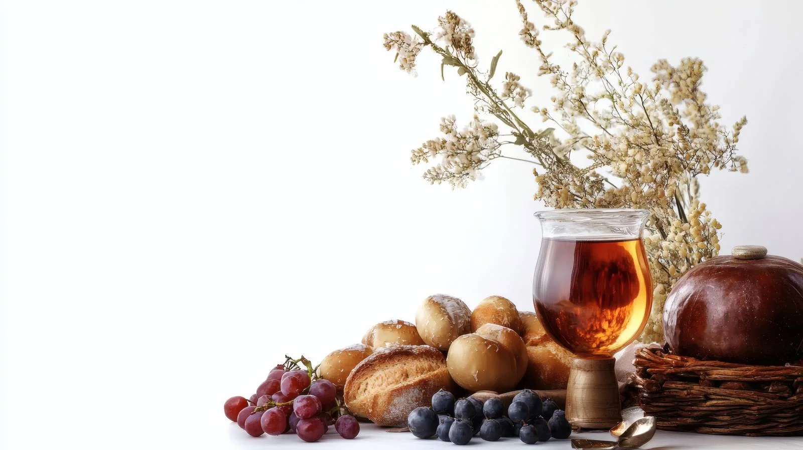 Shavuot Jewish Festivity on White Background – free torah image from Dotvec