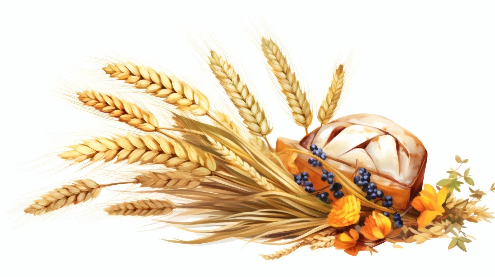 Joyful Shavuot Celebration on White Background — free download from Dotvec