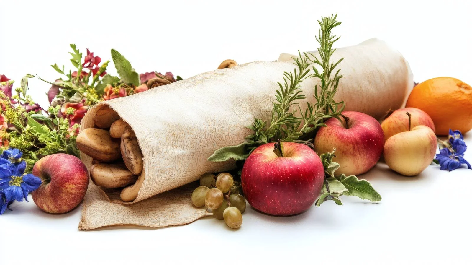 Joyful Shavuot Celebration on White Background — free download from Dotvec