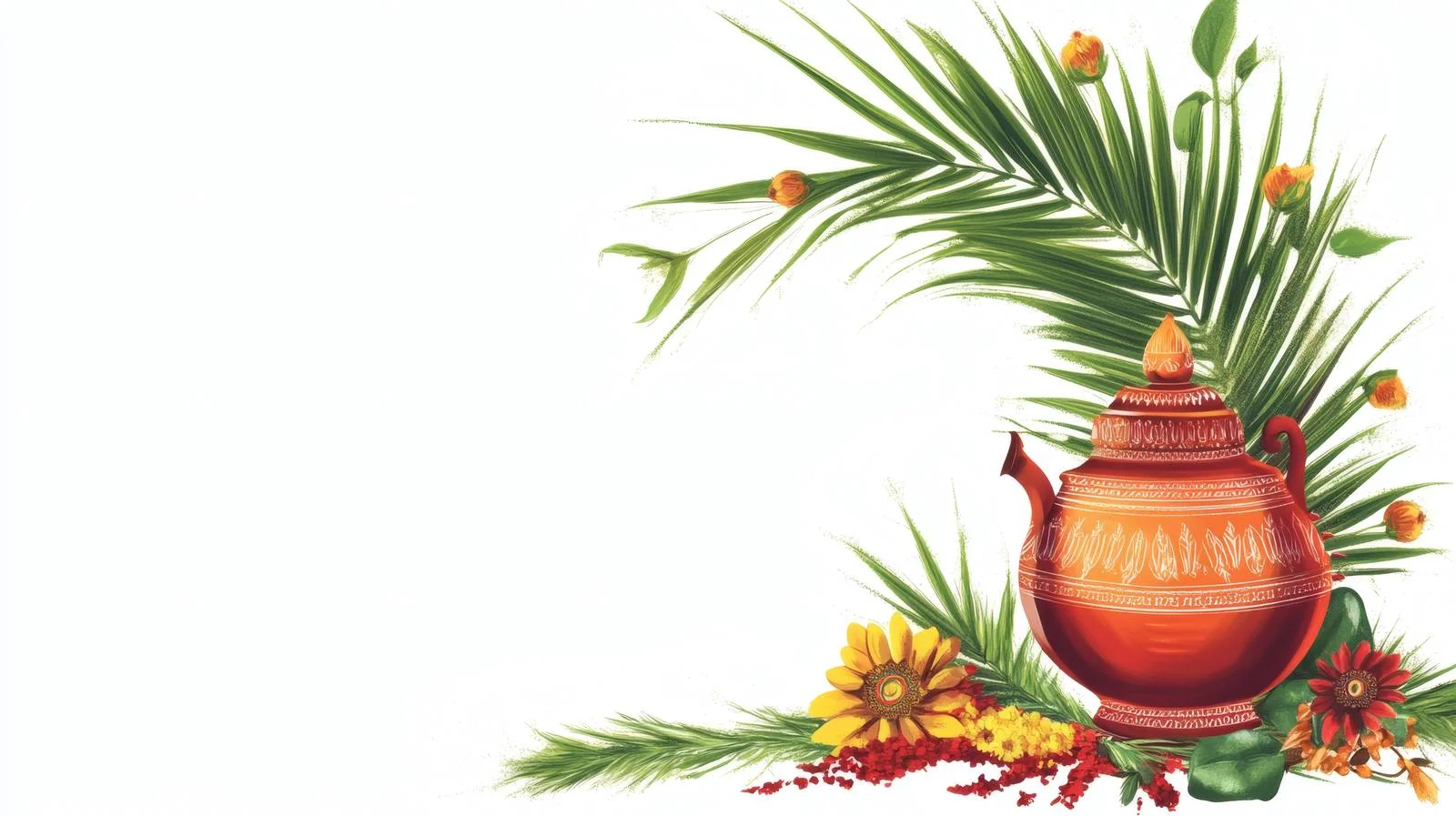 Festive Ugadi Gudi Padwa Celebration — free download from Dotvec