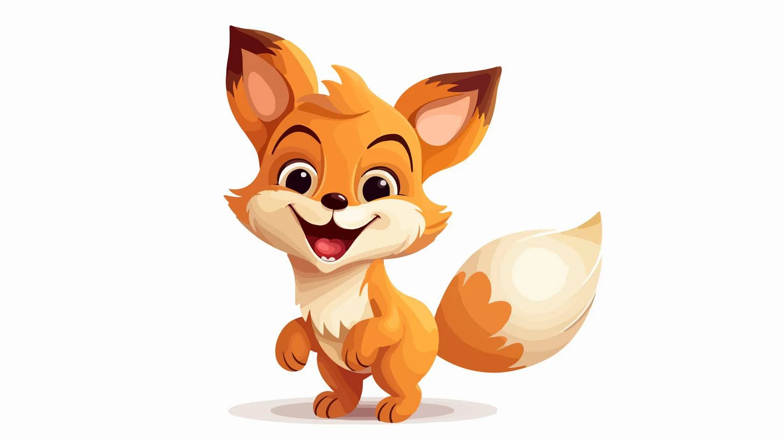 Playful Fox Vector Illustration — free download from Dotvec