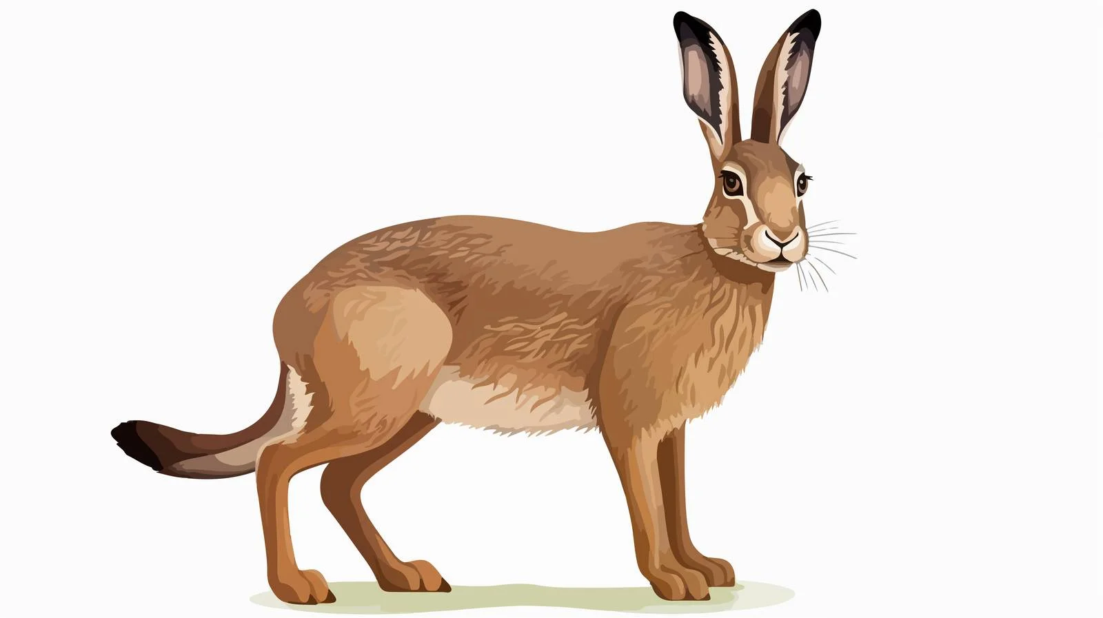 Hand-Drawn Engraved Hare Sketch Vector Illustration — free download from Dotvec