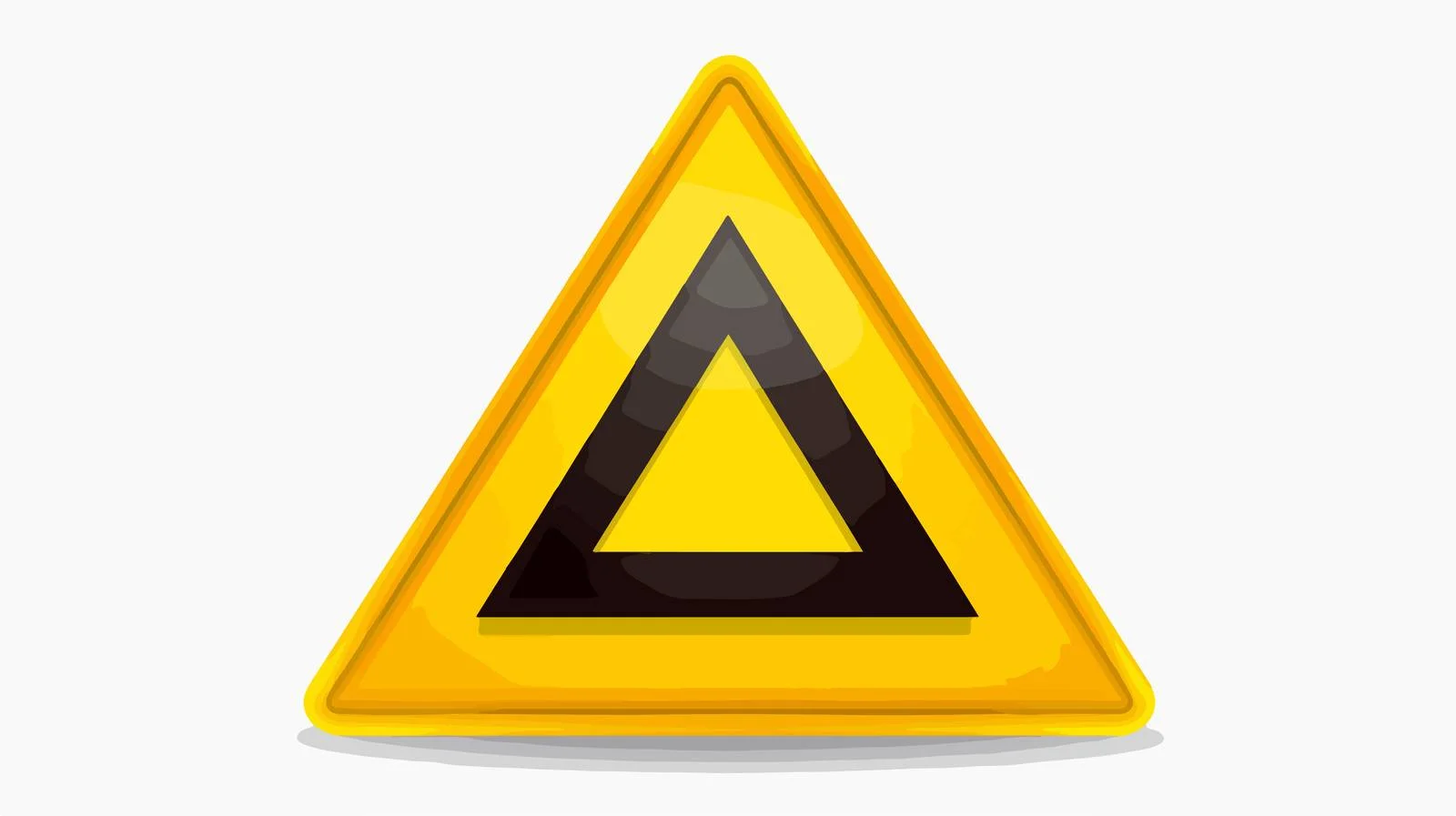 Hazard Warning Sign Icon — free download from Dotvec