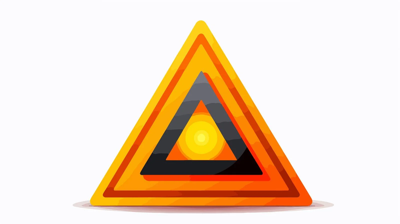 Hazard Warning Sign Icon — free download from Dotvec