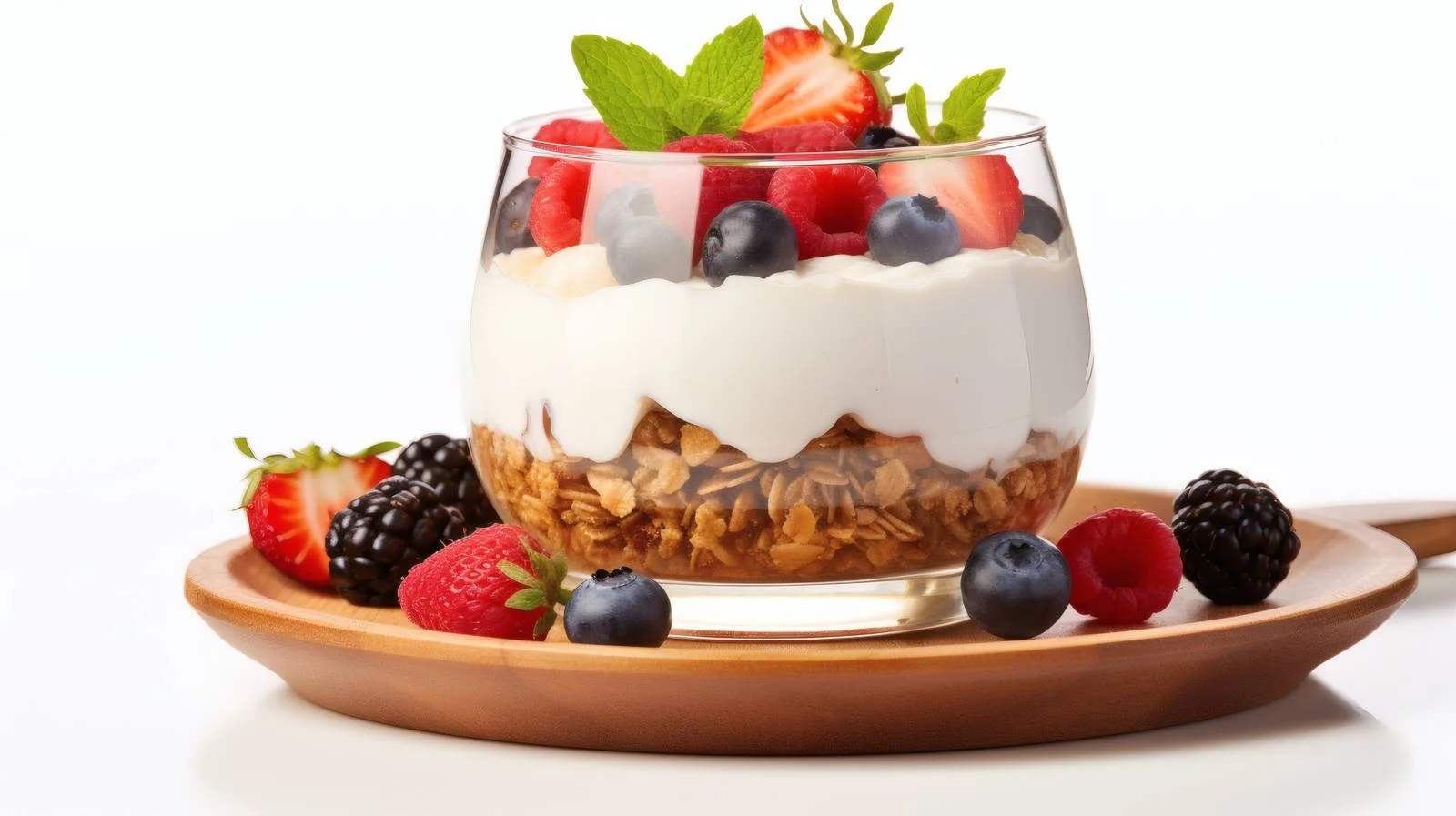 Nutritious Yogurt and Granola Breakfast — free download from Dotvec