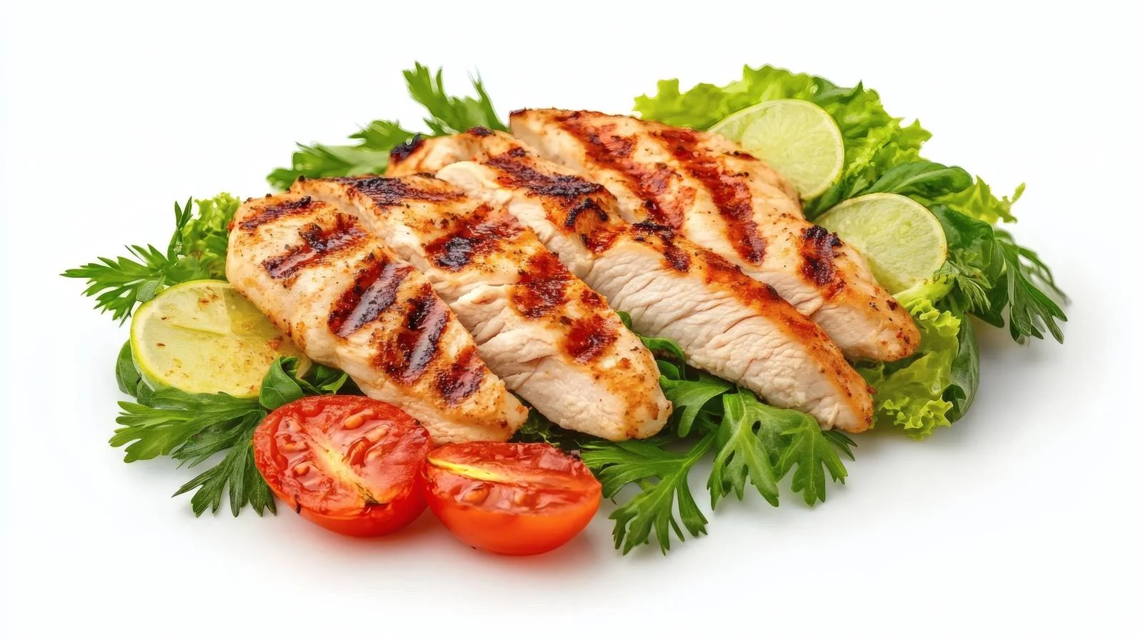 Nutritious Grilled Chicken Lunch Plate — free download from Dotvec