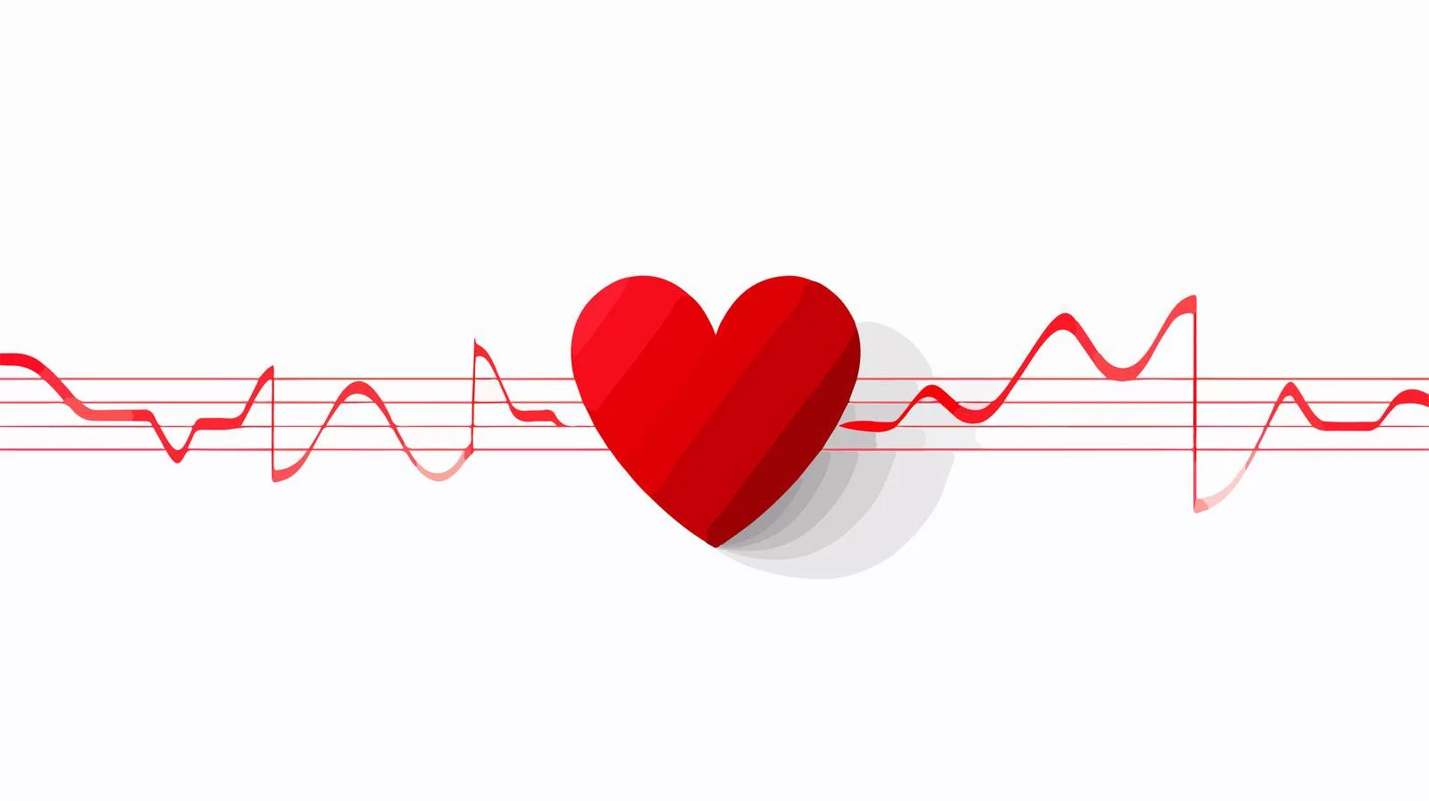 Health Concept Heartbeat Rhythm — free download from Dotvec