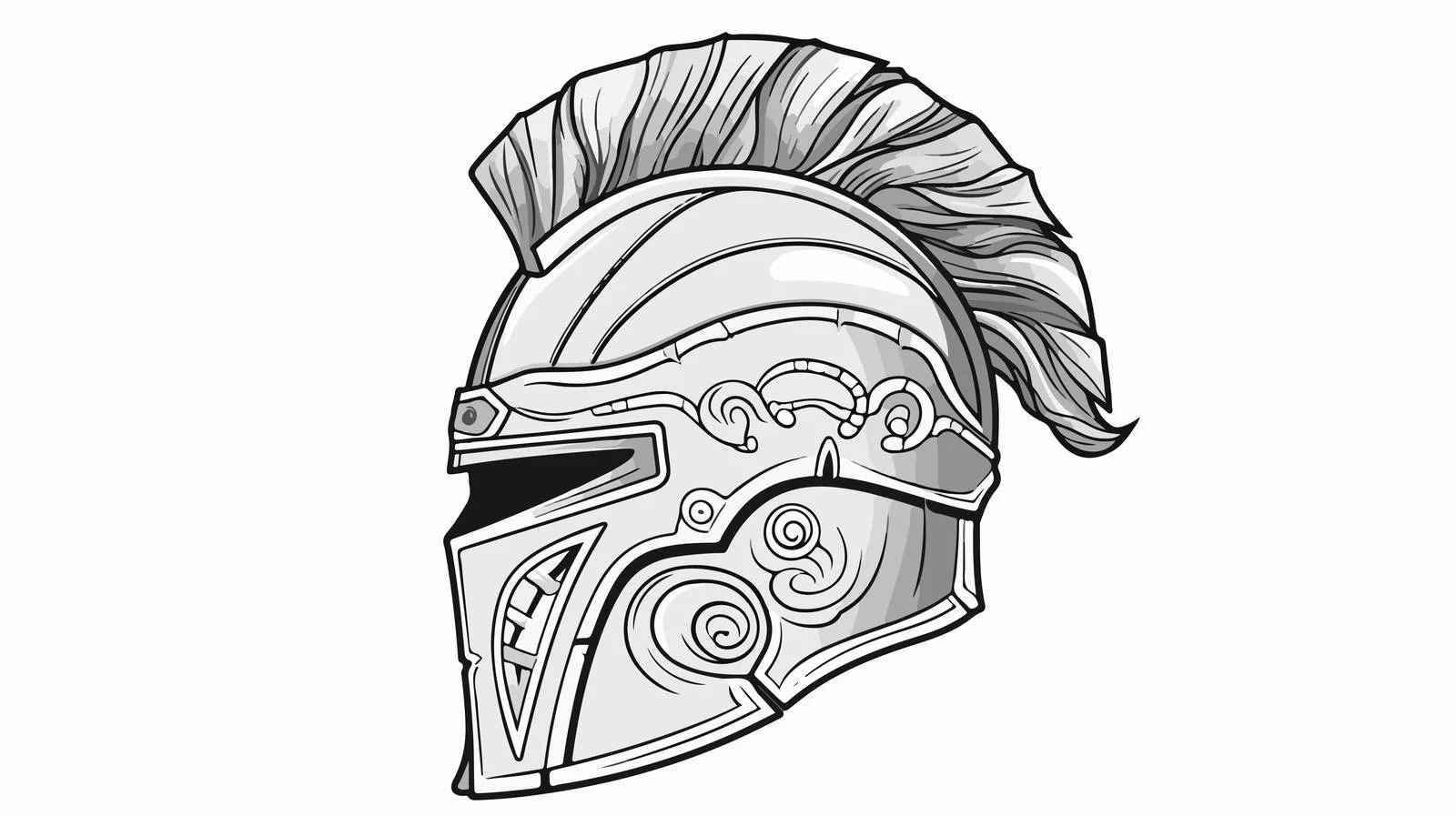 Ancient Greek Hoplite Helmet — free download from Dotvec