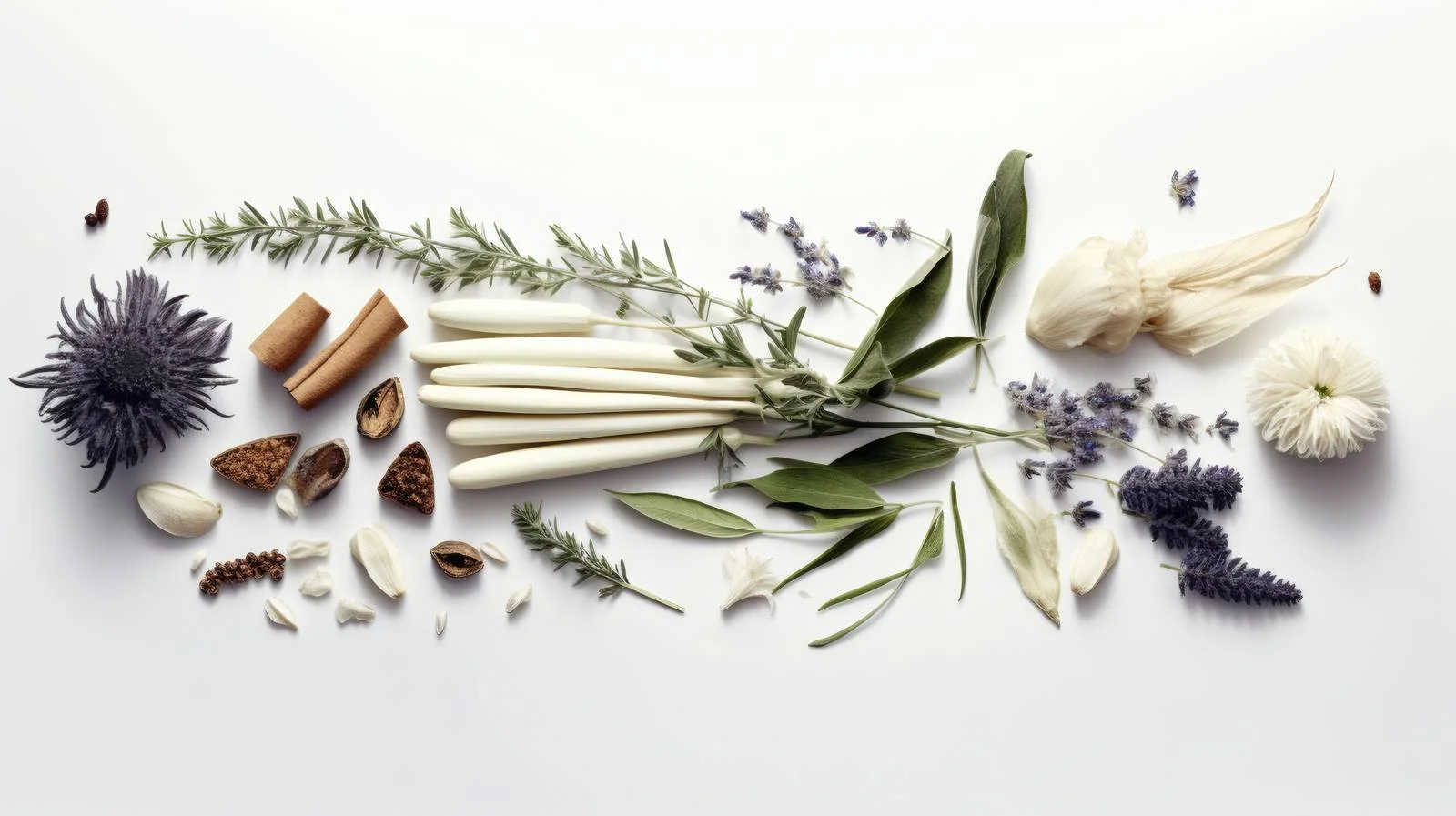 Herbal Cosmetic Collection on White Background — free download from Dotvec