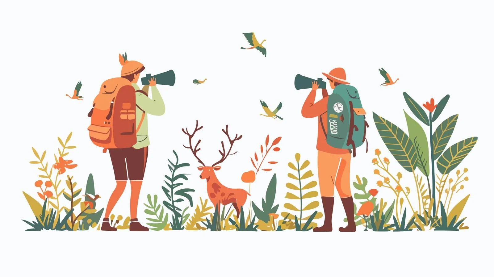 Exploring Nature with Binoculars — free download from Dotvec