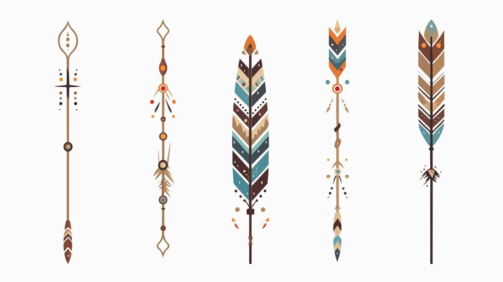 Boho Style Arrow Cross Design — free download from Dotvec