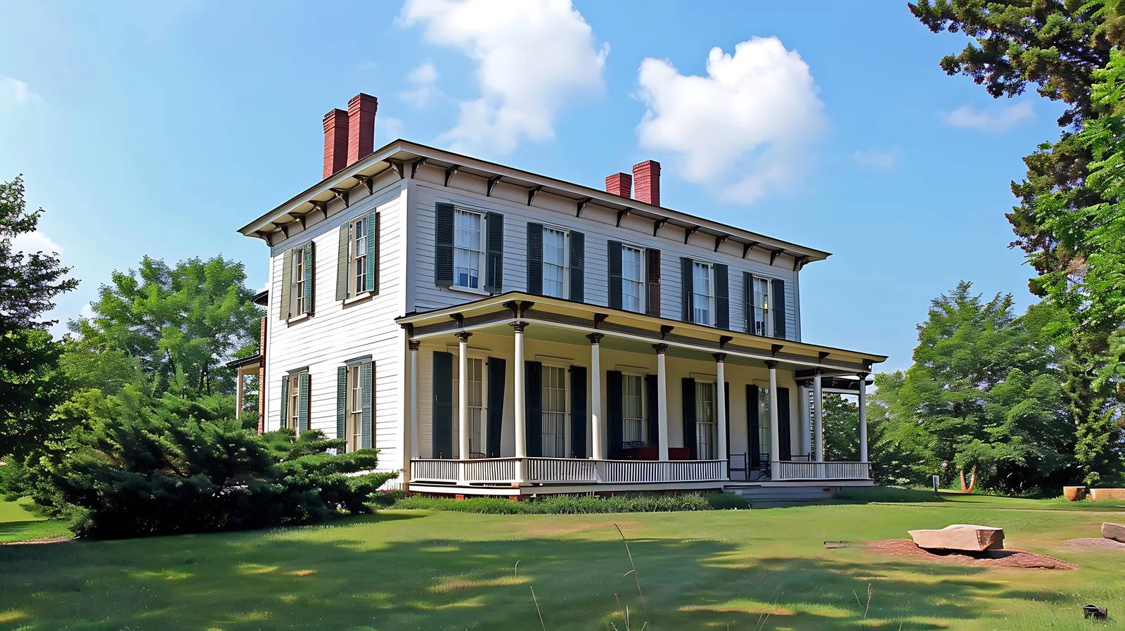 Abraham Lincoln's Home at Lincoln Home National — free download from Dotvec
