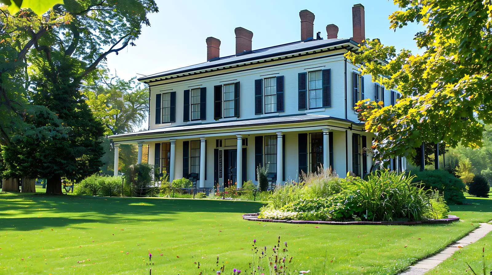 Historical Residence of Abraham Lincoln – free president image from Dotvec