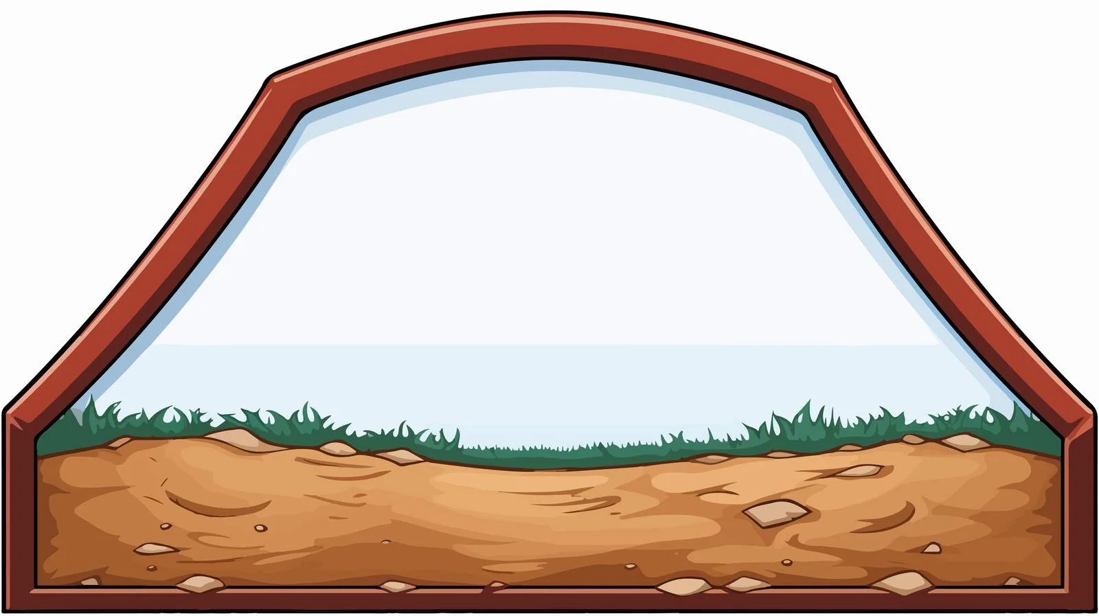 Baseball Home Plate on White Background — free download from Dotvec