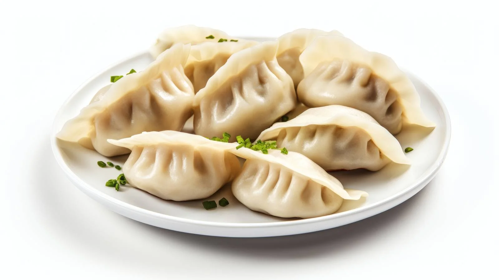 Handmade Dumplings on White Background — free download from Dotvec