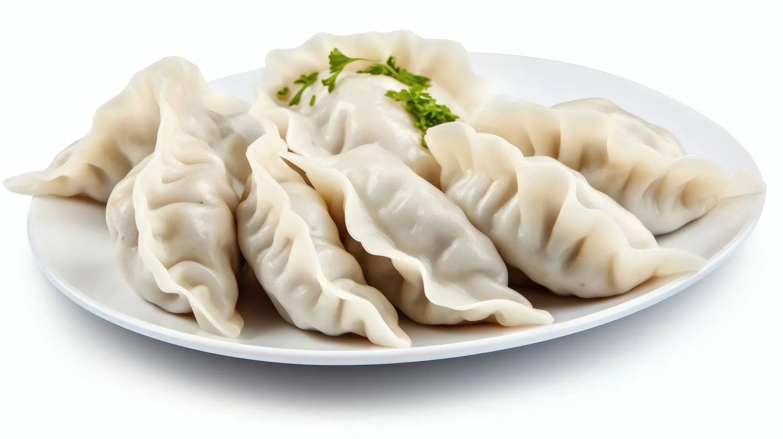 Handcrafted Dumplings on White Surface — free download from Dotvec