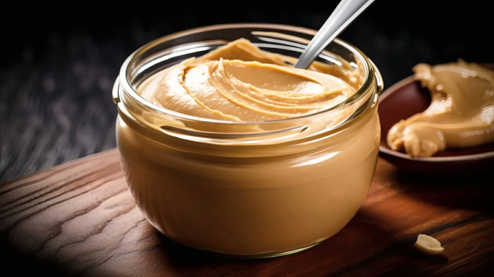 Delicious Homemade Peanut Butter on White Background — free download from Dotvec