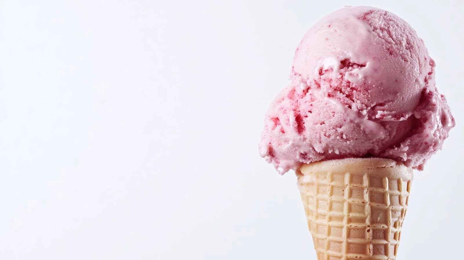 Delicious Homemade Ice Cream on White — free download from Dotvec