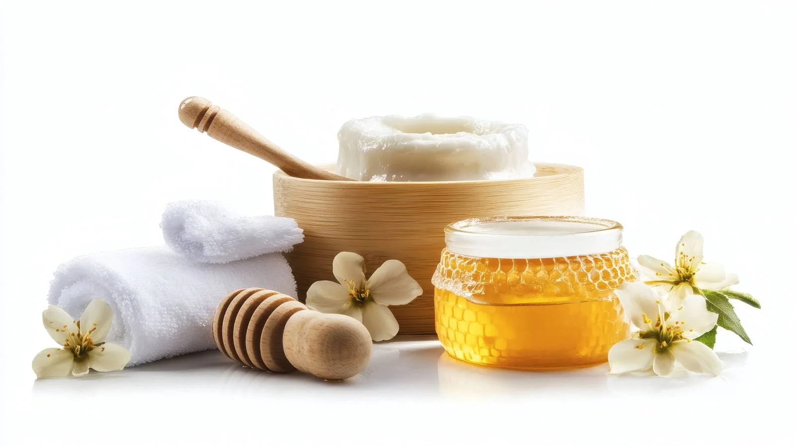 Luxurious Honey and Cream Spa Treatment — free download from Dotvec