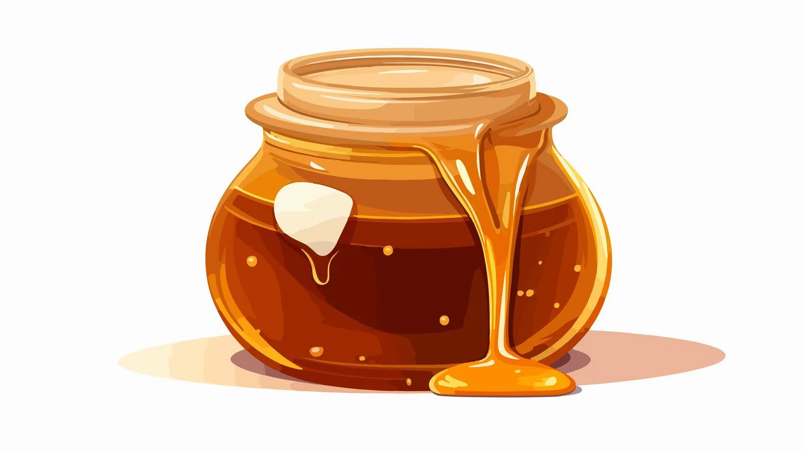 Brown Honey Jar Icon — free download from Dotvec