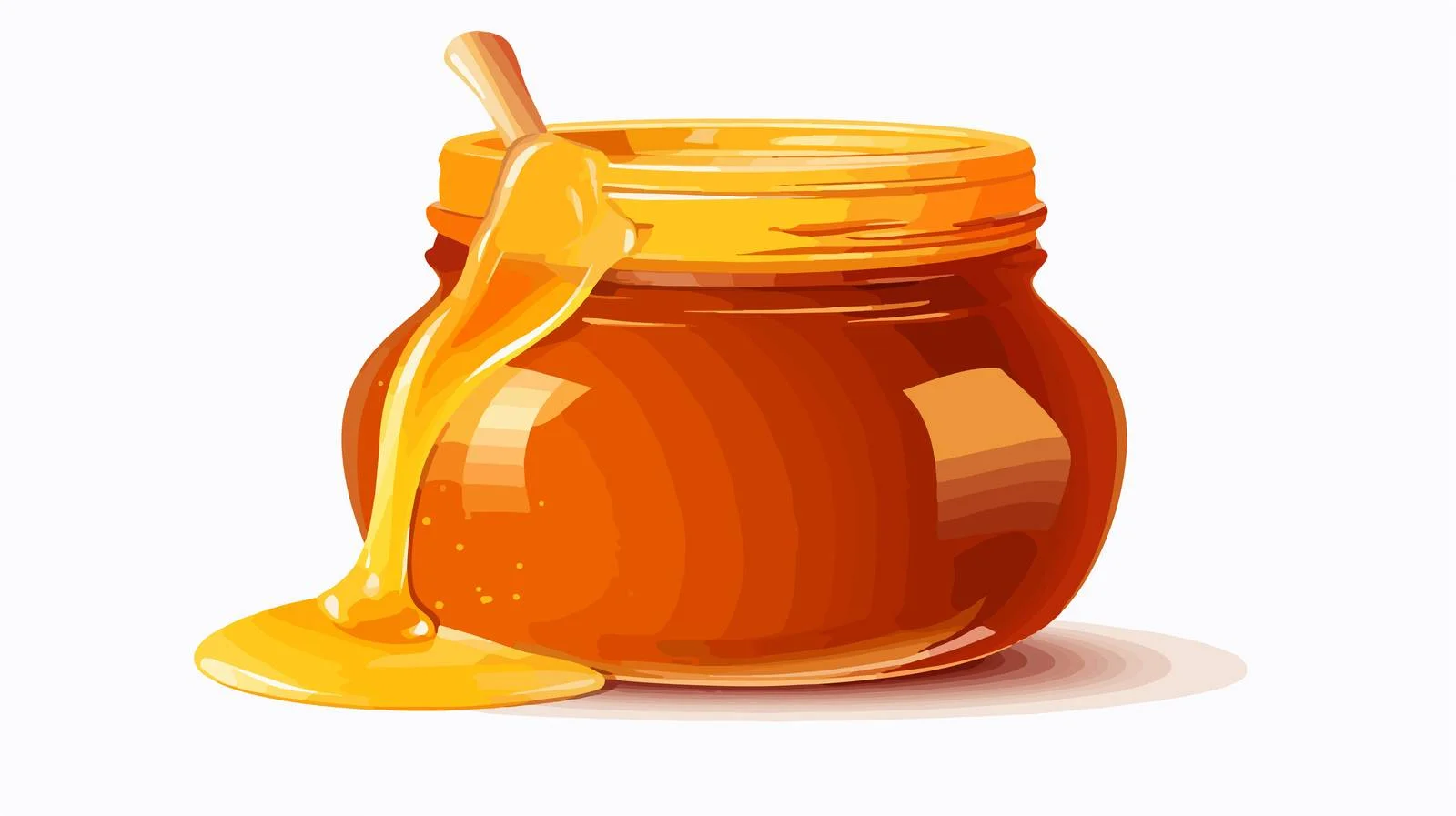 Brown Honey Jar Icon — free download from Dotvec