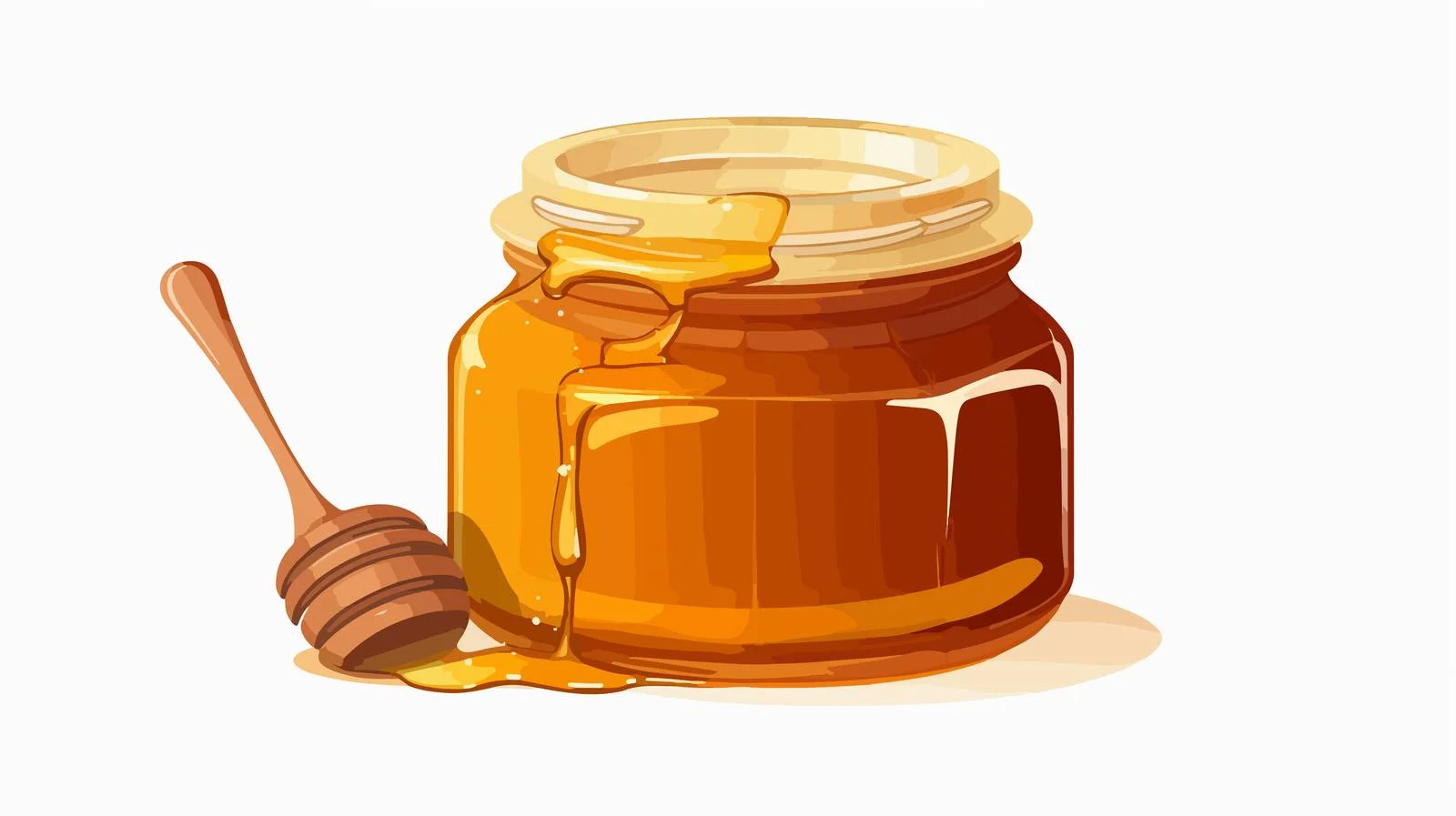 Brown Honey Jar Icon — free download from Dotvec